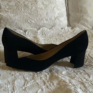 Marc Fisher Black Block Heel Pumps